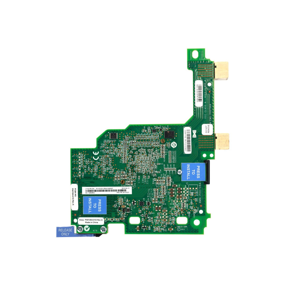 81Y3121 IBM EMULEX 10GB DUAL PORT ETHERNET EXPANSION CARD 81Y3122